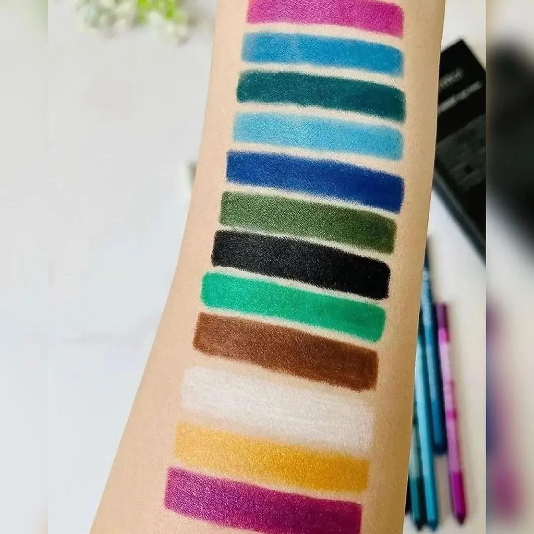 12pcs High Quality Waterproof Eyeliners