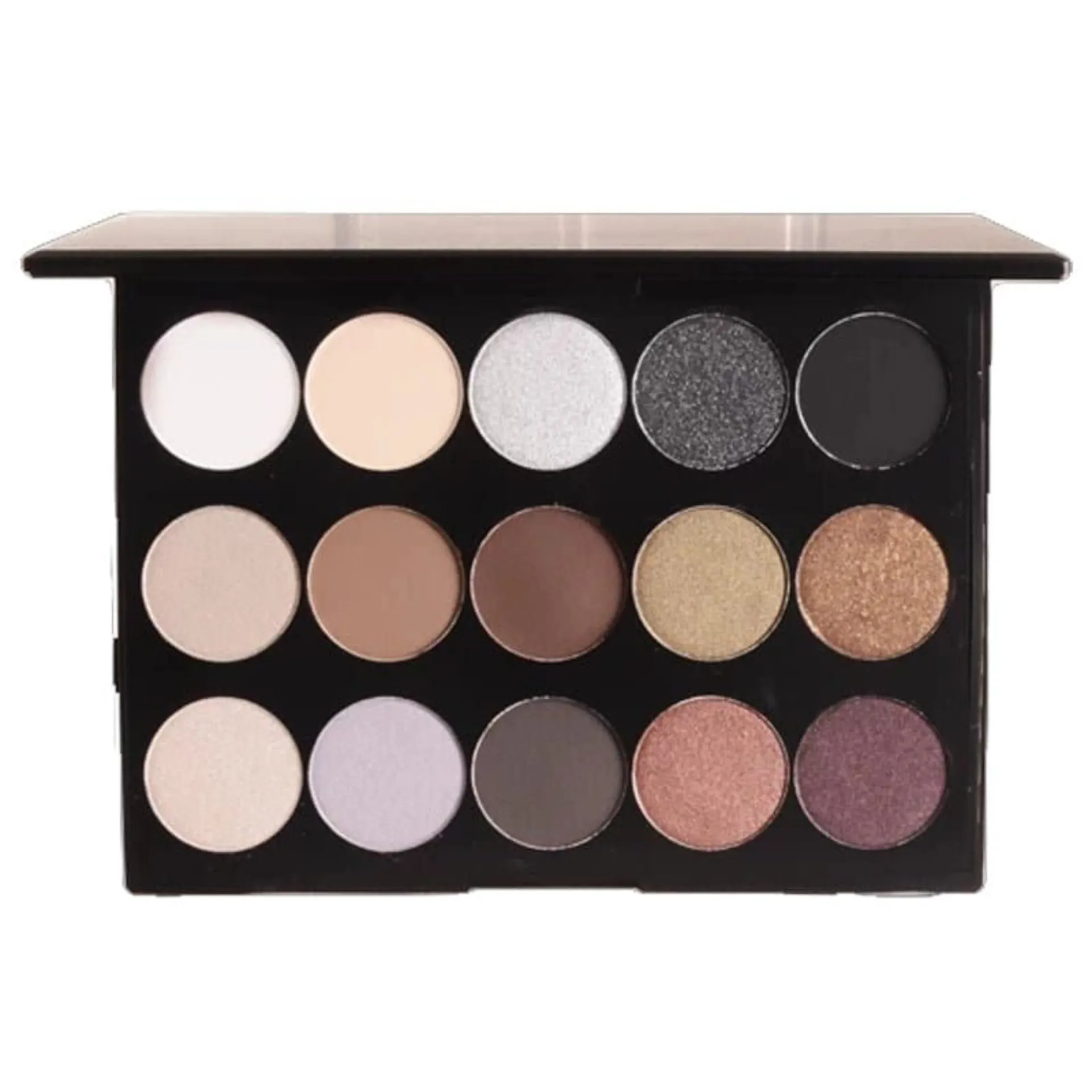 15 Shade Powdered Eyeshadow Palette - Create Stunning Eye Looks
