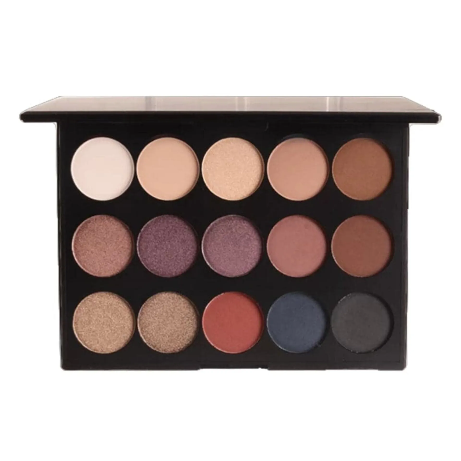15 Shade Powdered Eyeshadow Palette - Create Stunning Eye Looks