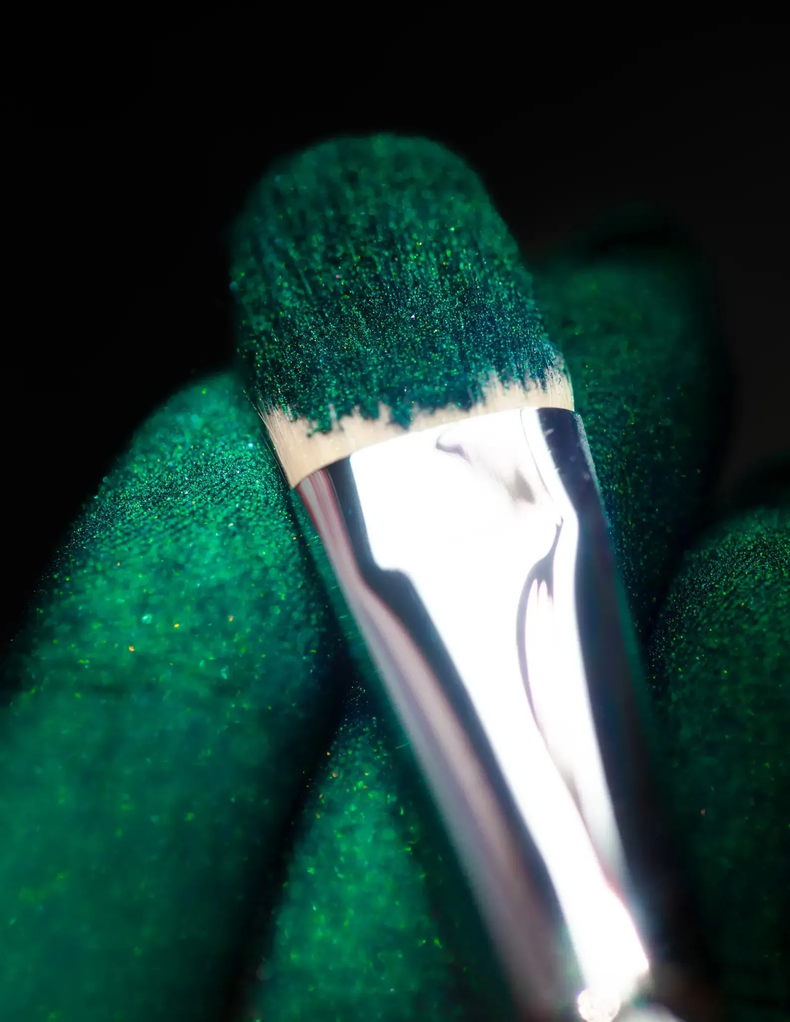 #16 Green Eyeshadow Glitter