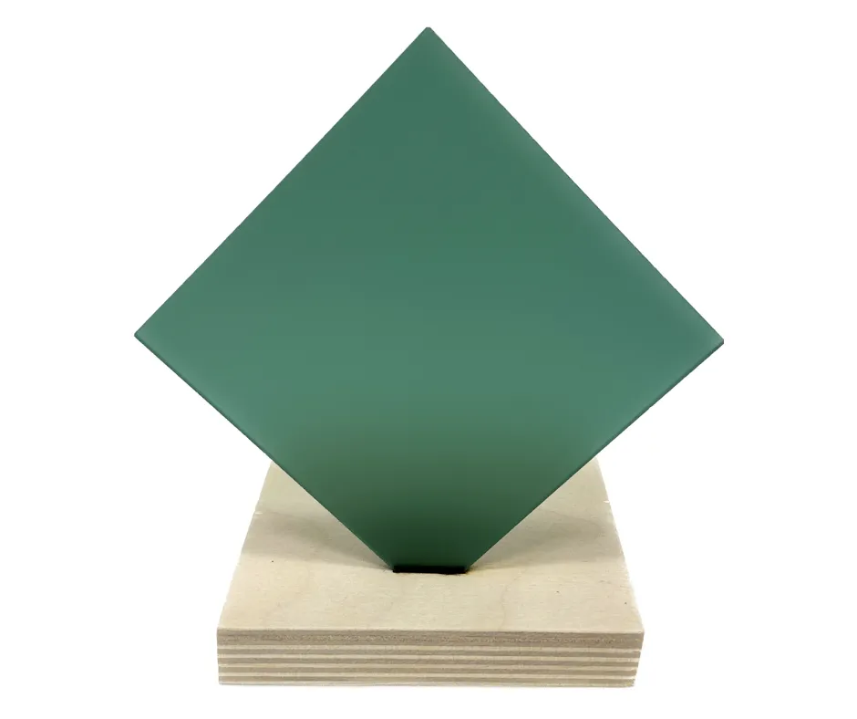 Acrylic (Frosted Matte Dark Green) - Frosted Two Sides