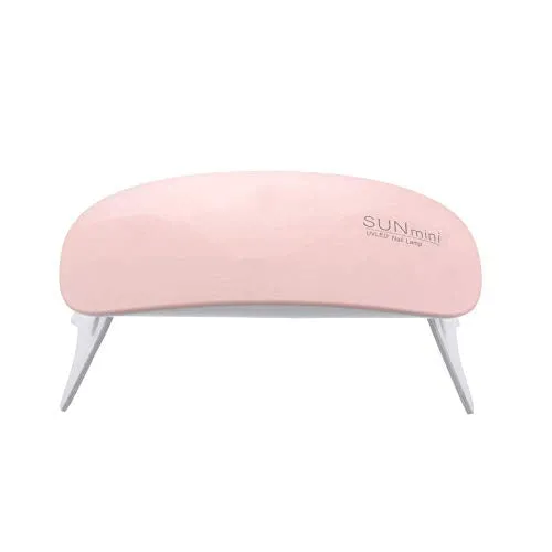AiScrofa Mini UV LED Nail Lamp, Portable Gel Light Mouse Shape Pocket Size Nail Dryer with USB Cable for All Gel Polish and Detection Light