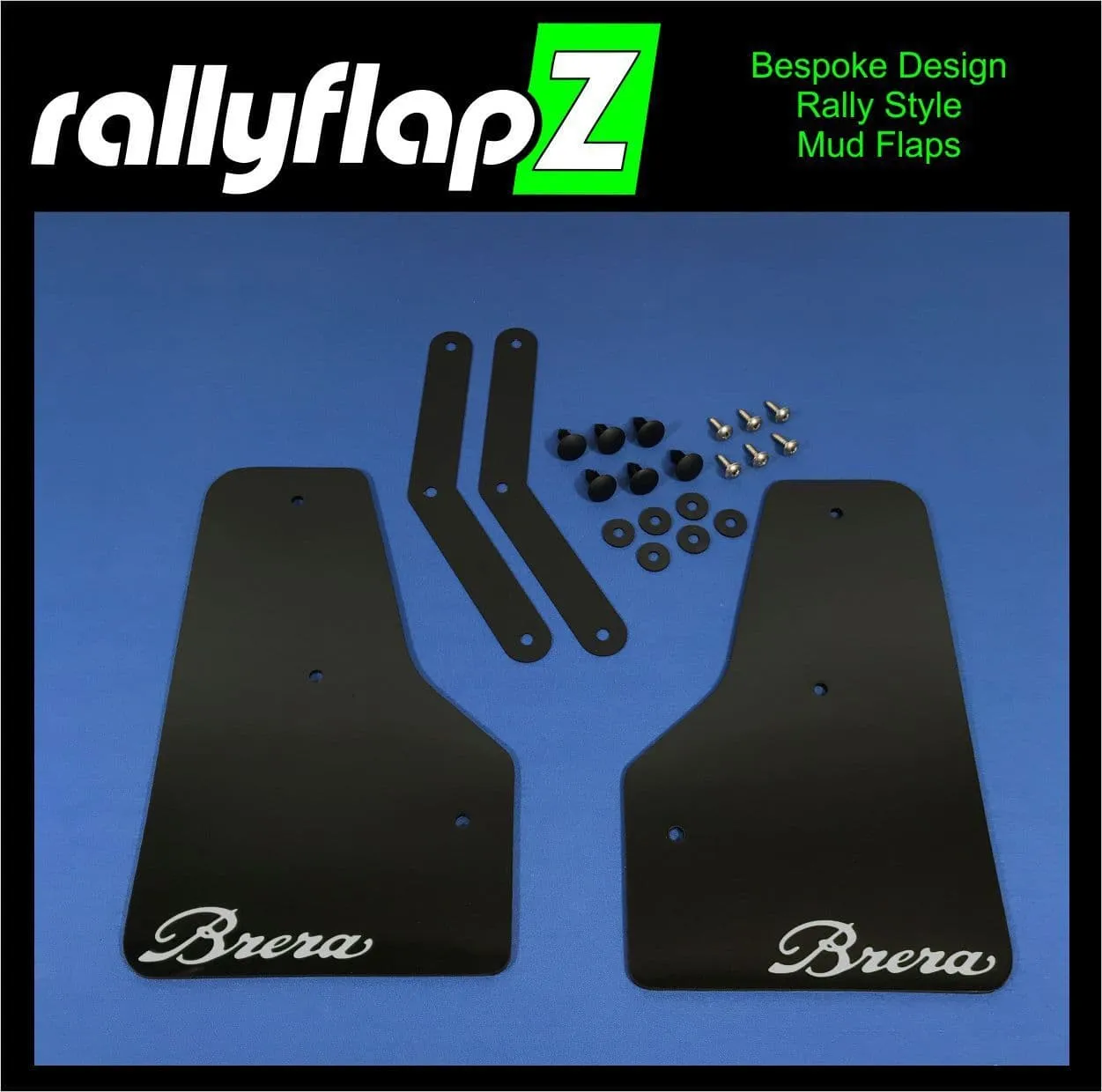 ALFA BRERA BLACK MUDFLAPS