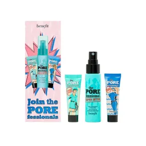 Benefit Join the POREfessionals - MINI pore primer, hydrating primer & makeup setting spray (Worth ¬£37.50)