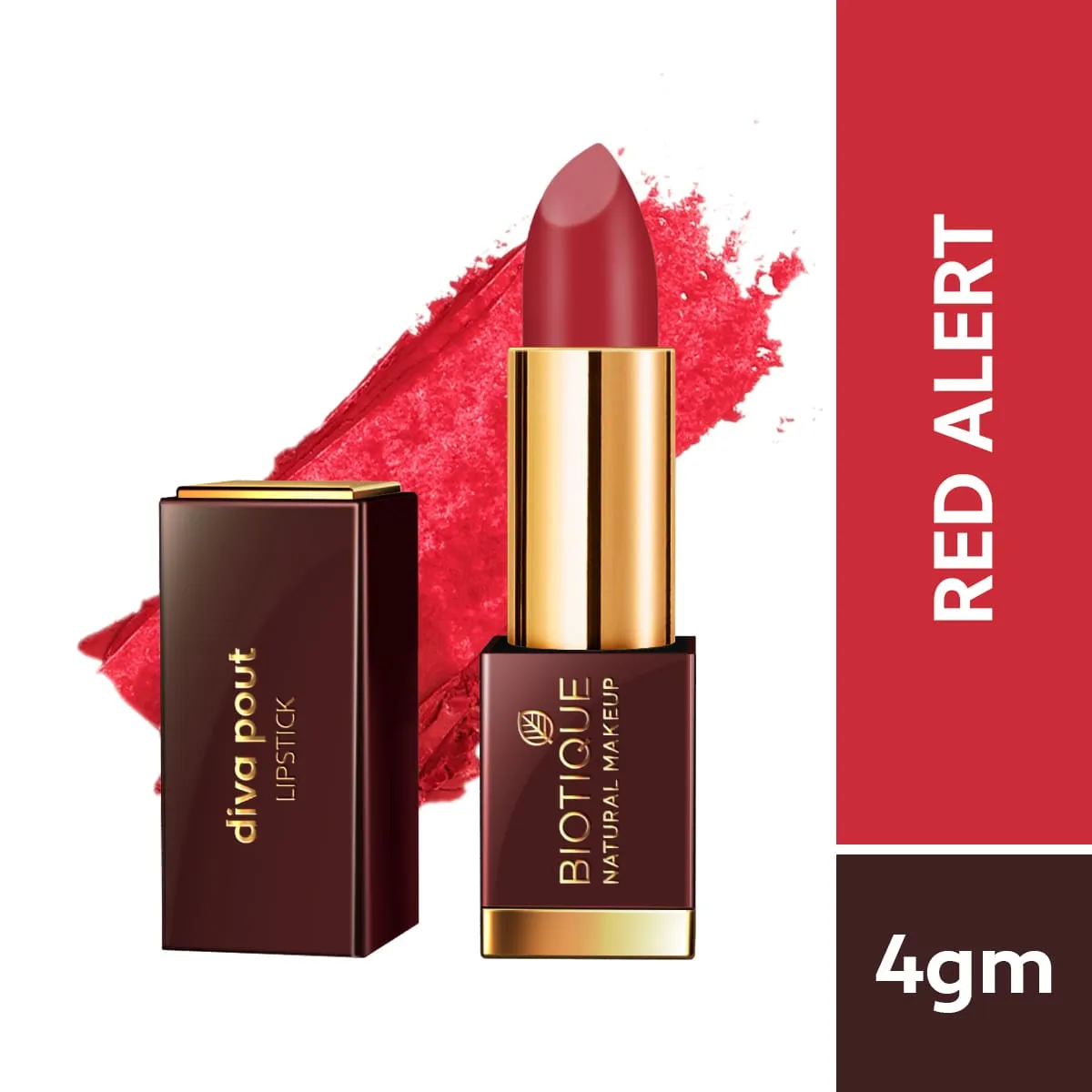 Biotique Natural Makeup Diva Pout Lipstick, Color Me Pink, 4g