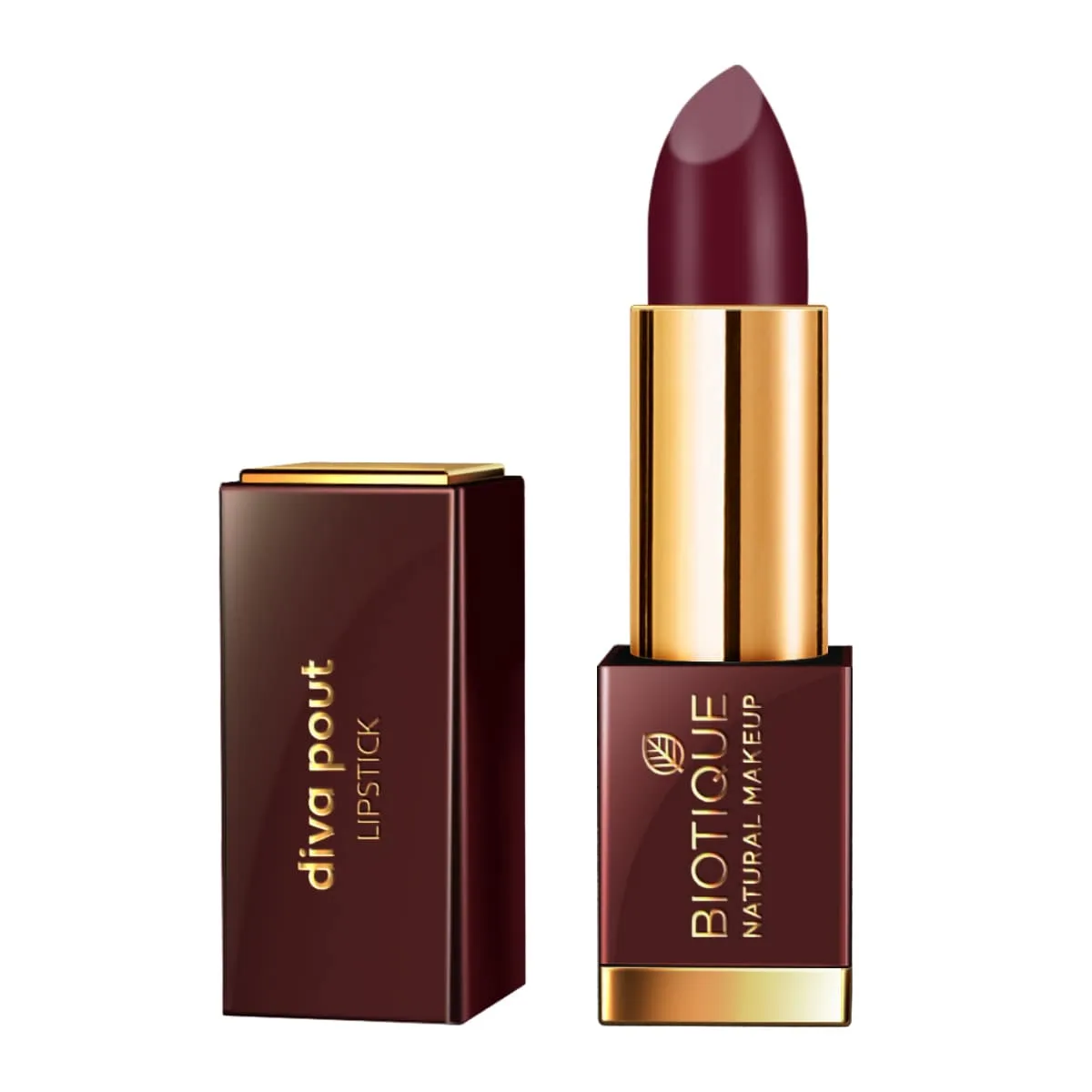 Biotique Natural Makeup Diva Pout Lipstick, Color Me Pink, 4g