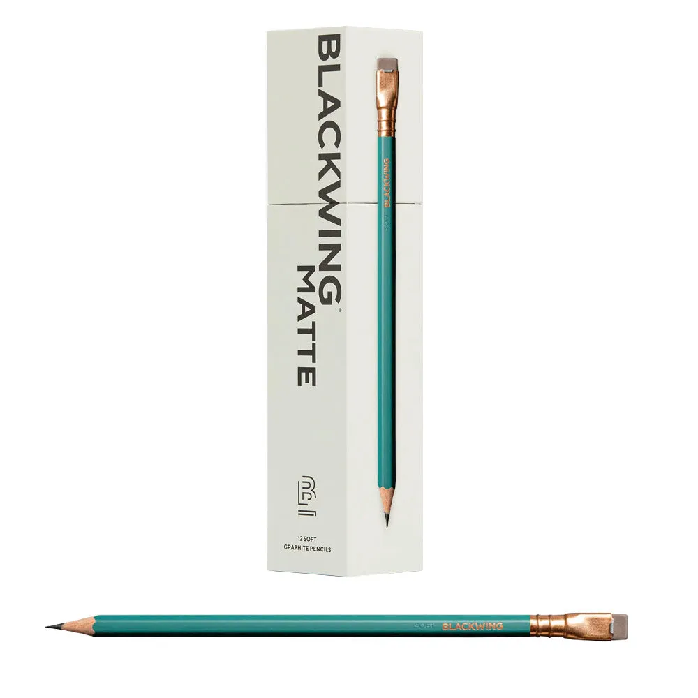 Blackwing Pencils Box of 12 - Matte Green