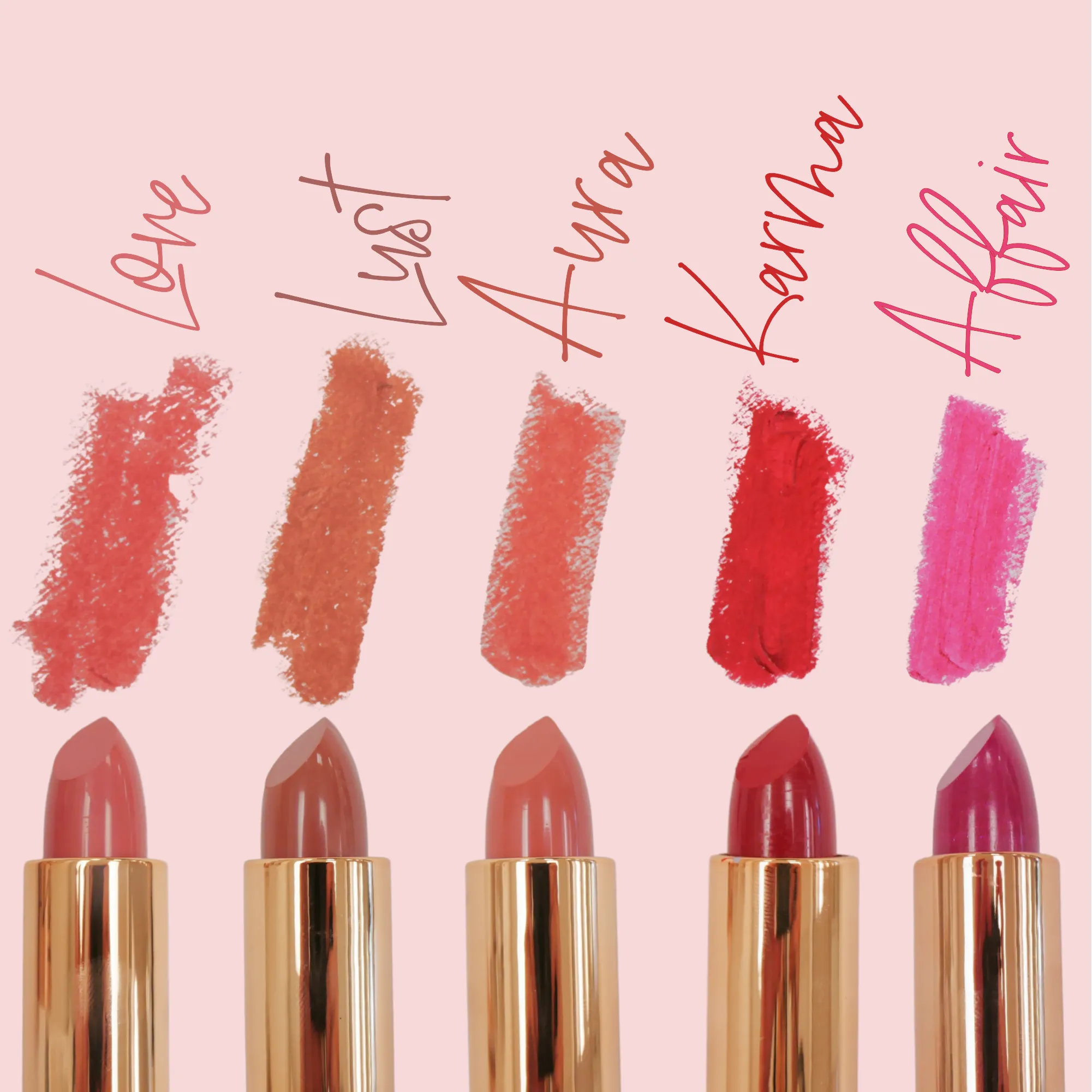 Bon Voyage Semi-Matte Lipsticks