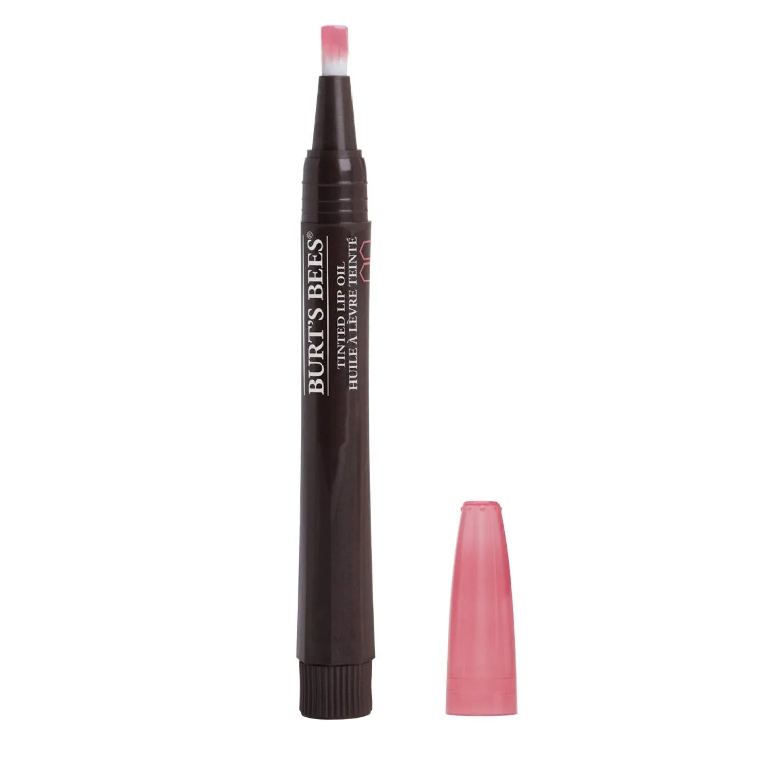 Burt's Bees 100 % Natural Moisturizing Tinted Lip Oil, Whispering Orchid - 1 Pen, 0.04 Fl Oz