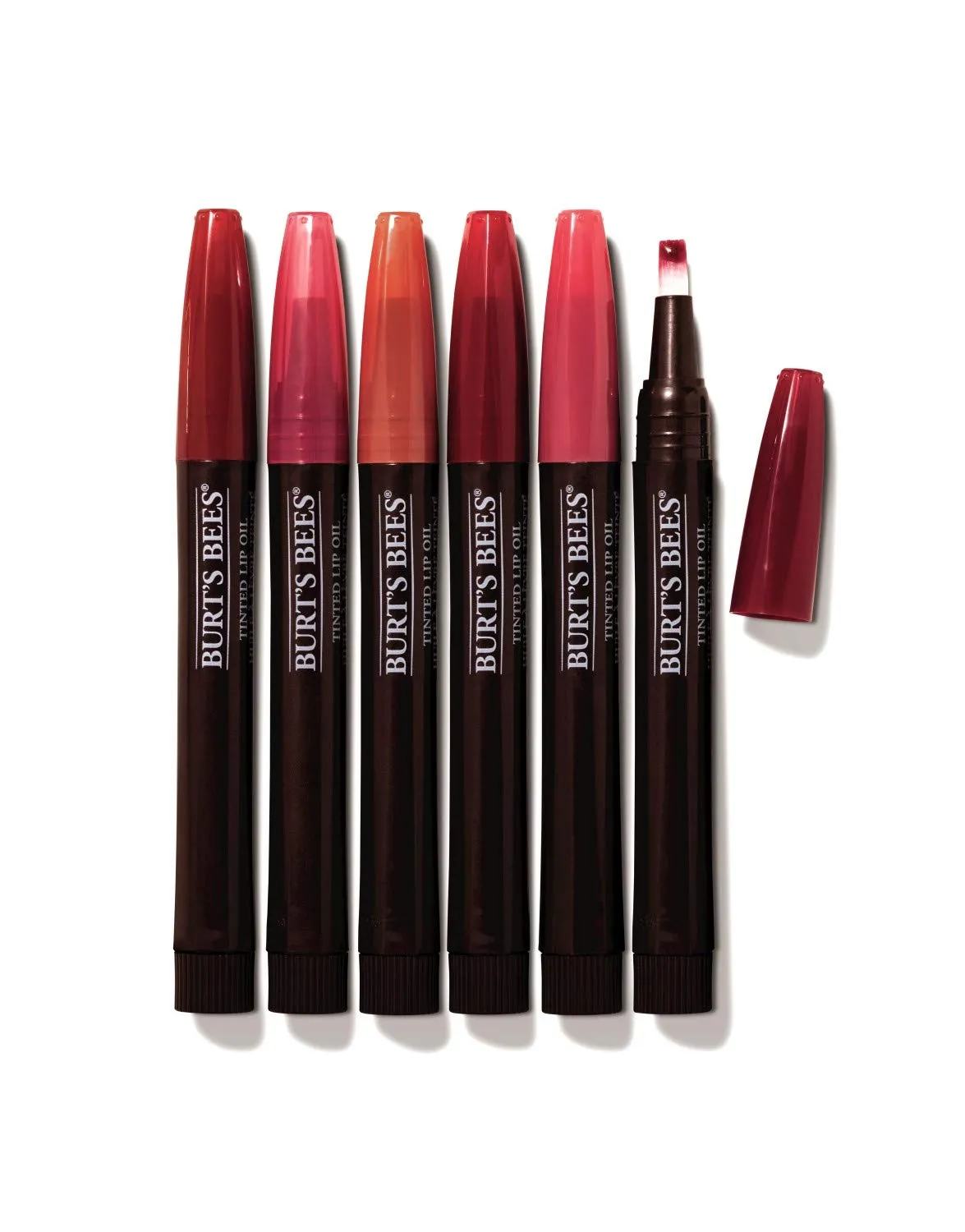 Burt's Bees 100 % Natural Moisturizing Tinted Lip Oil, Whispering Orchid - 1 Pen, 0.04 Fl Oz