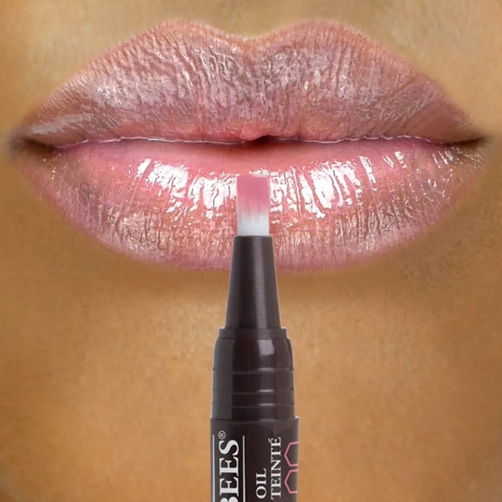 Burt's Bees 100 % Natural Moisturizing Tinted Lip Oil, Whispering Orchid - 1 Pen, 0.04 Fl Oz