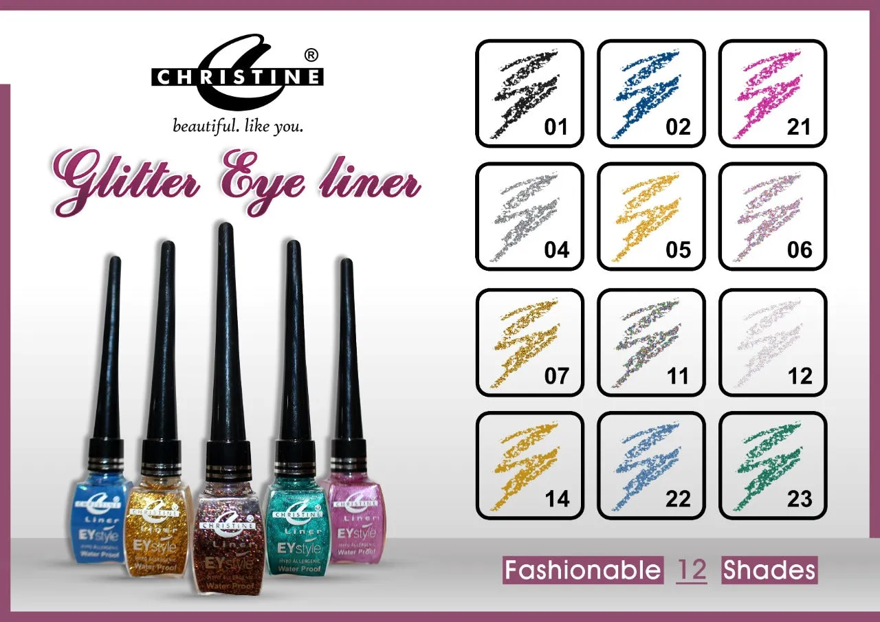 CHRISTINE GLITTER EYE LINER 11