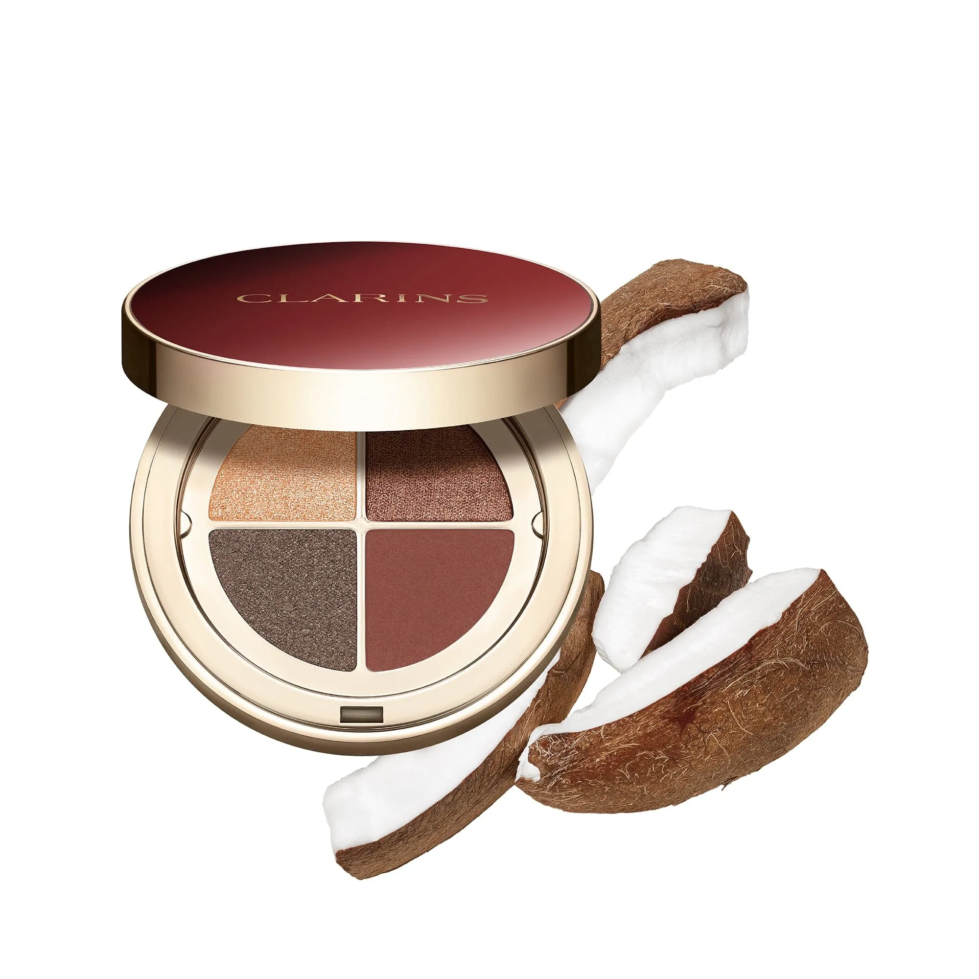 Clarins Ombre 4 Colour Eyeshadow Palette - 10 Smoked Plum Gradation