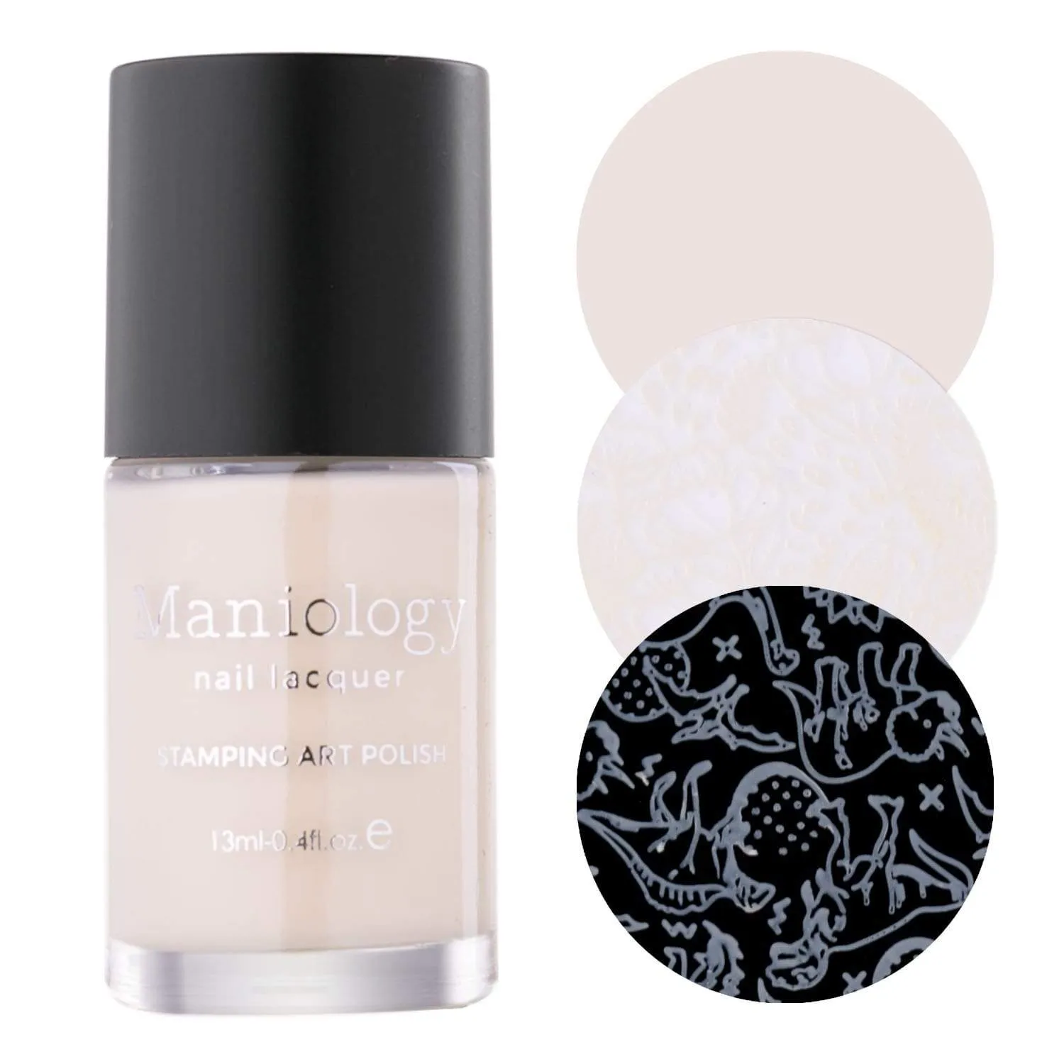 Coconut (B268) - Creamy Custard Stamping Polish