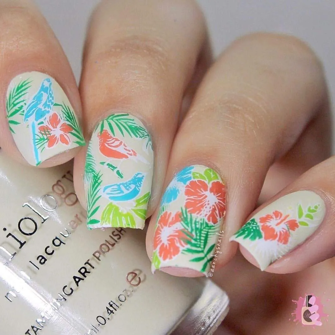 Coconut (B268) - Creamy Custard Stamping Polish