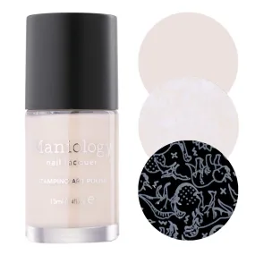 Coconut (B268) - Creamy Custard Stamping Polish