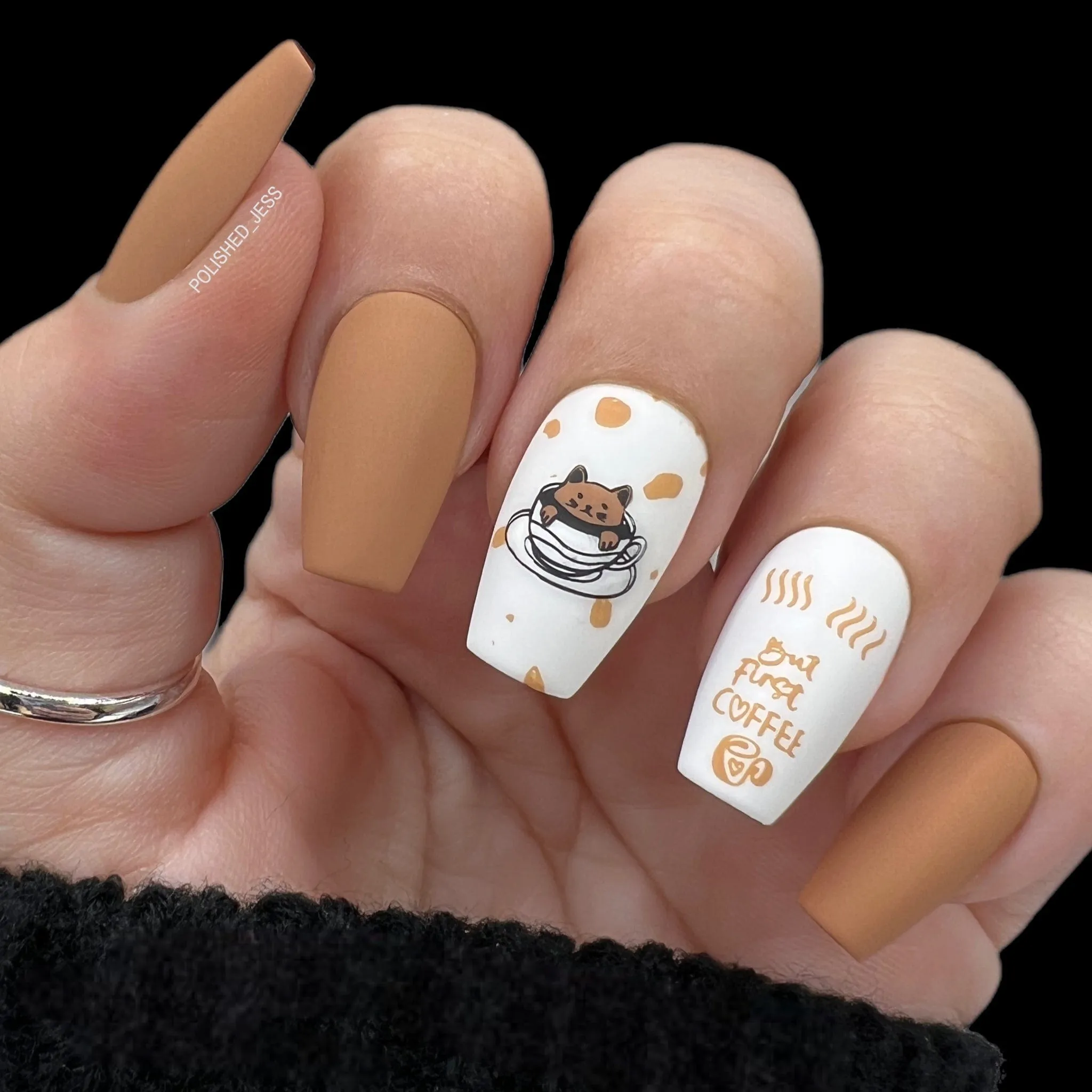 Coffee Lover: Nail Stamping Starter Kit
