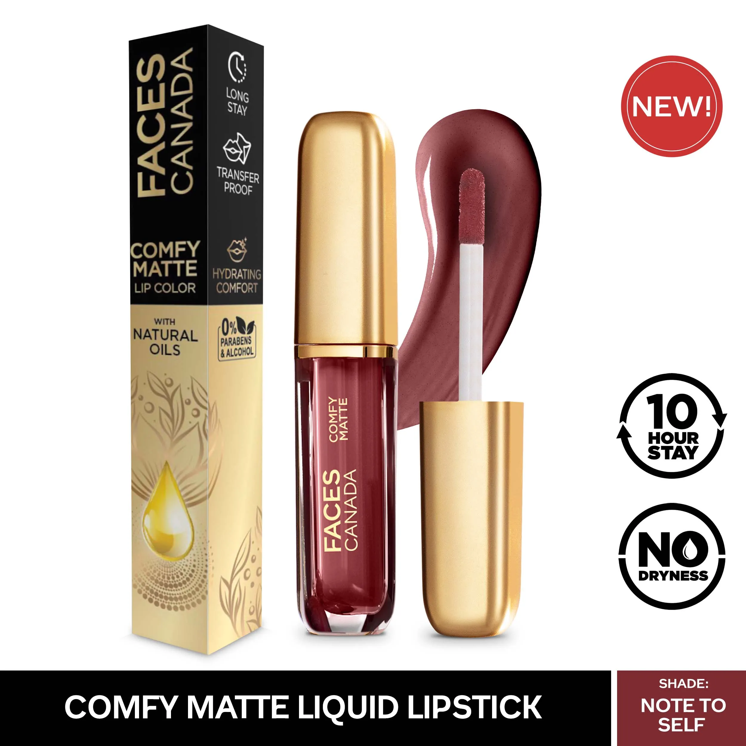 Comfy Matte Liquid Lipstick - Note To Self