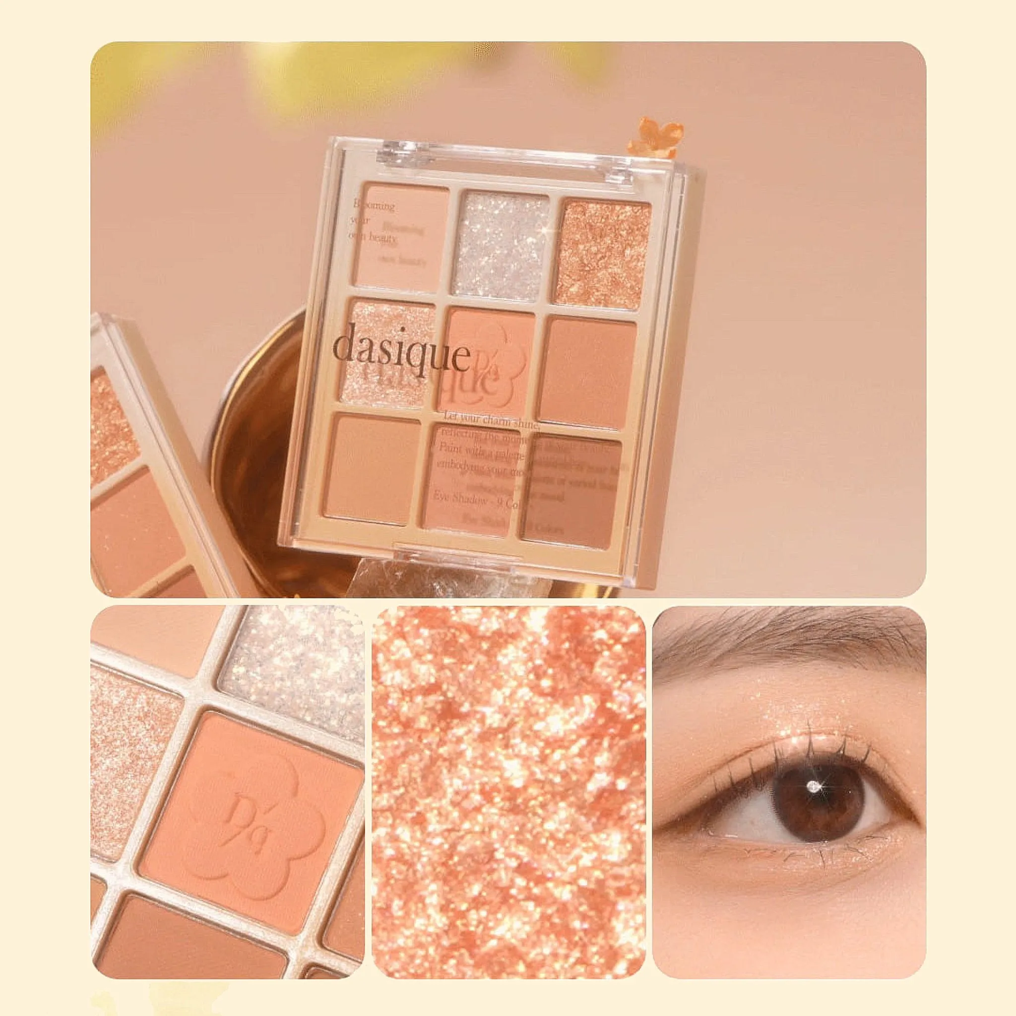 Dasique Eye Shadow Palette 26 Golden Flower