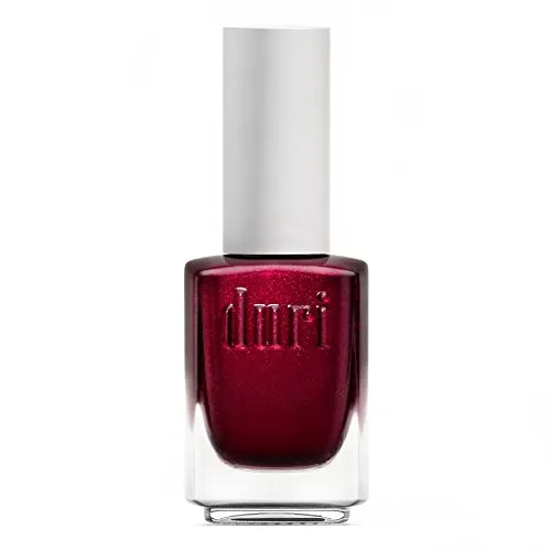 duri Nail Polish, 754 Social Bubble, Red Glitter Shimmer, Full Coverage, 0.45 Fl Oz