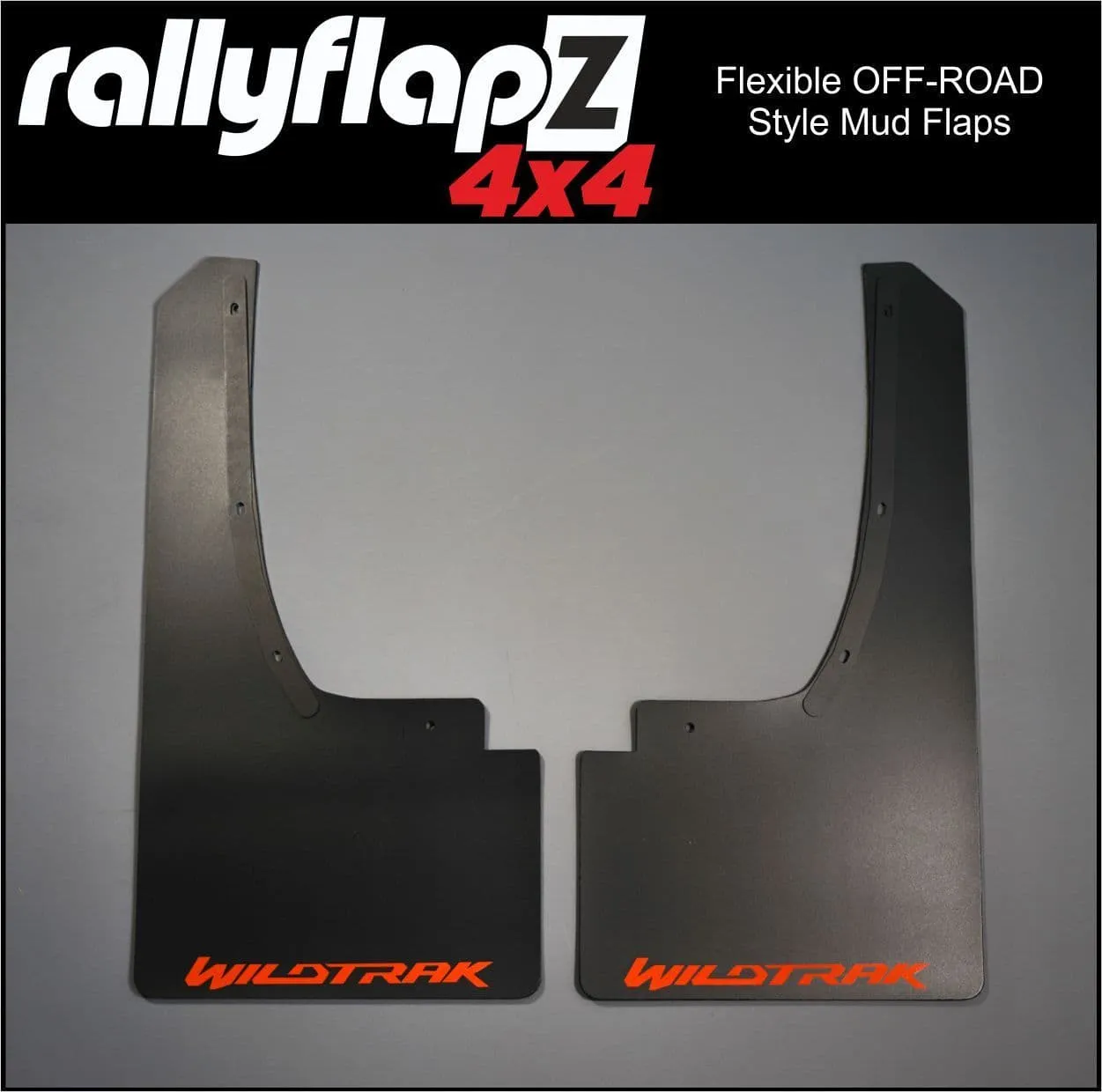 Extended Arch Mud Flaps to fit FORD RANGER T7 T8 2015-2021