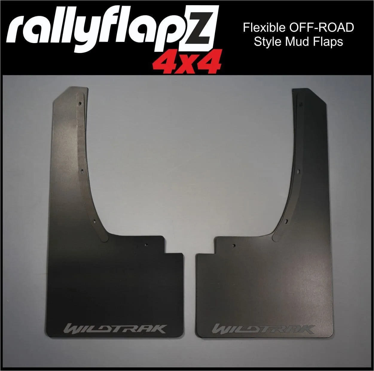 Extended Arch Mud Flaps to fit FORD RANGER T7 T8 2015-2021