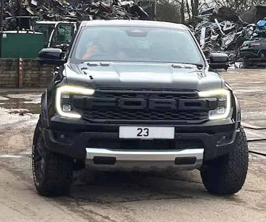 Extra WIDE Mud Flaps to fit FORD RANGER RAPTOR 1st Gen (2019-2022) & 2nd Gen (2023 ) BLACK