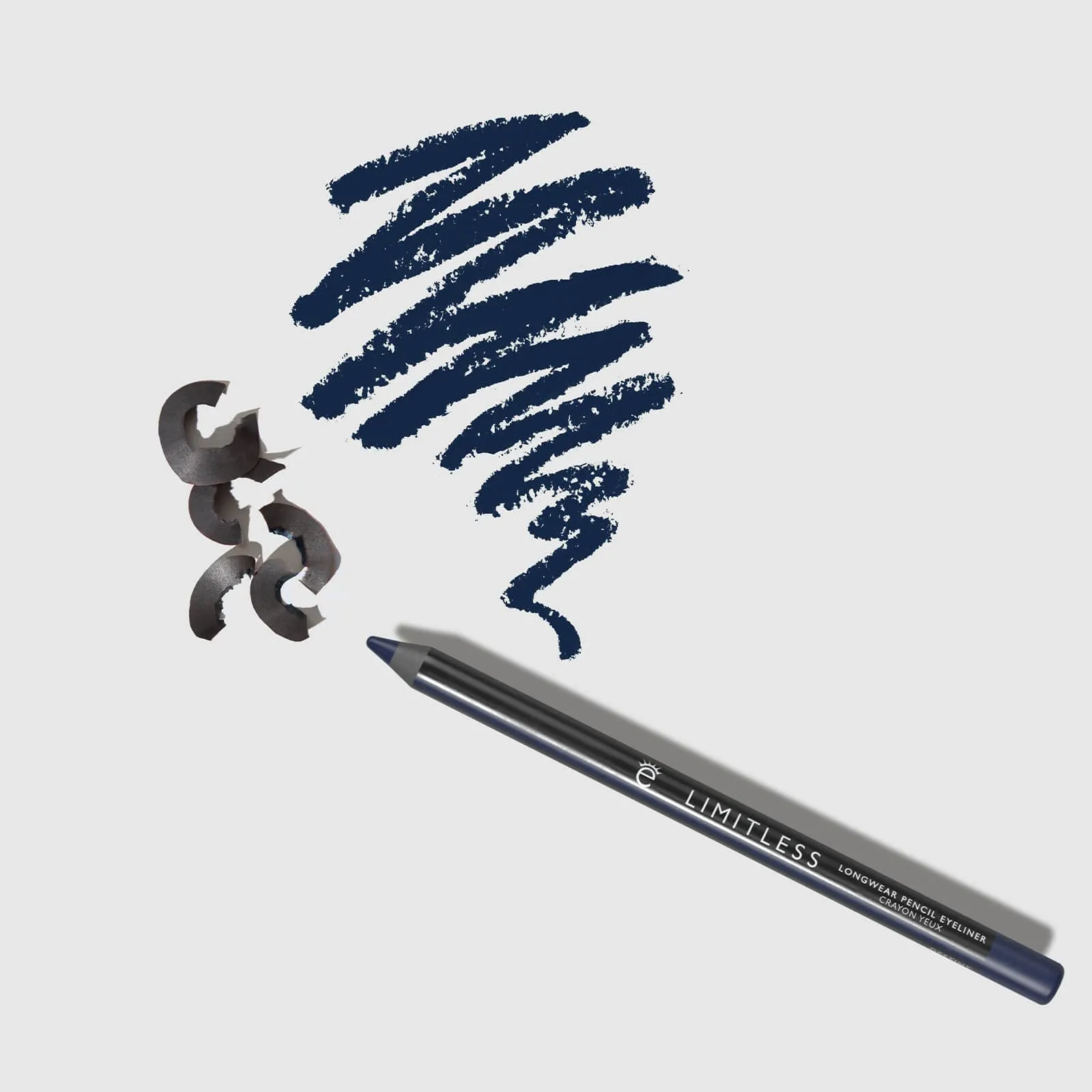 Eyeko Limitless Long-Wear Pencil Eyeliner - Destiny Deep Royal Blue - Waterproof Creamy Vegan Formula 0.5g