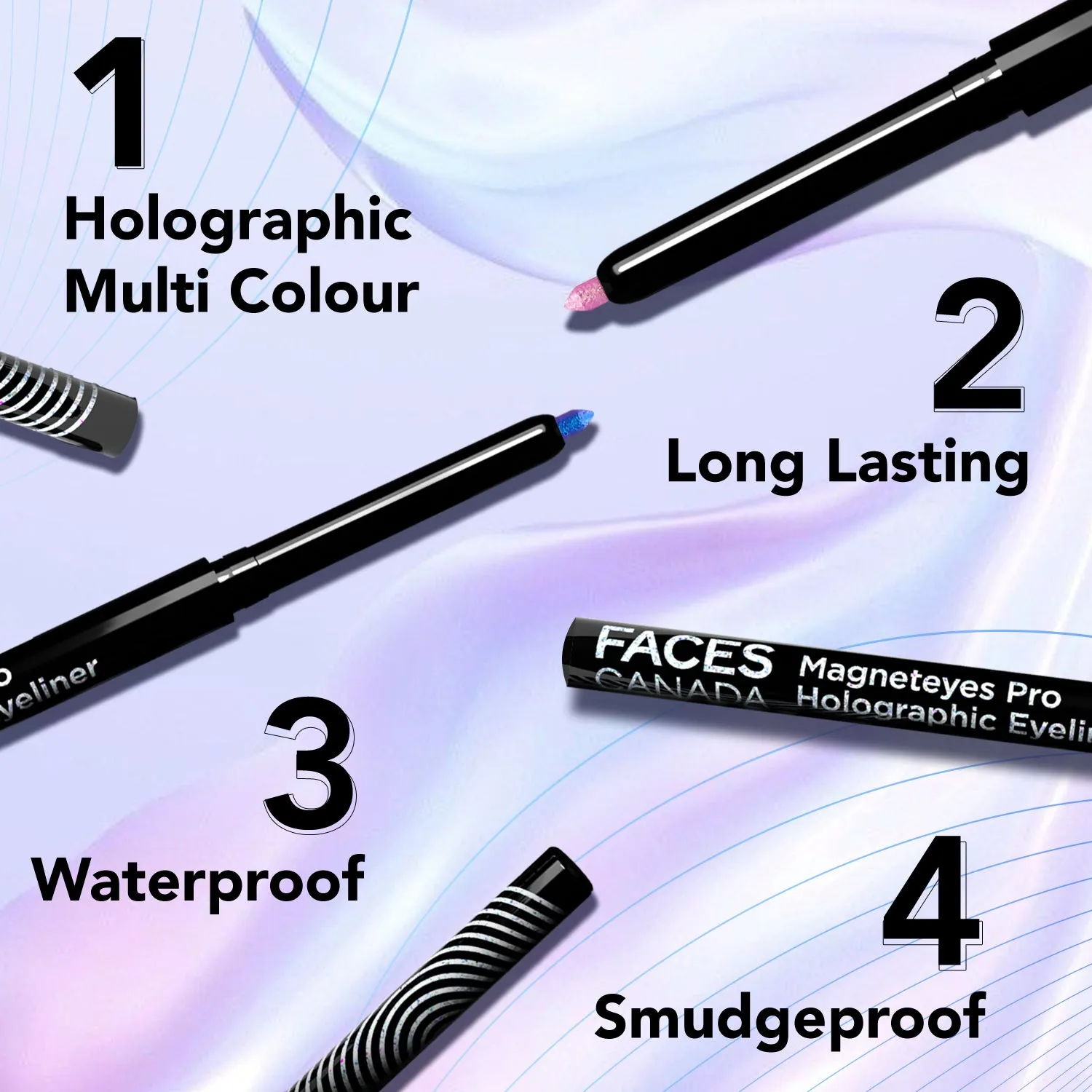 FC Magneteyes Pro Holographic Eyeliner Peacock Dance 02 0.25g