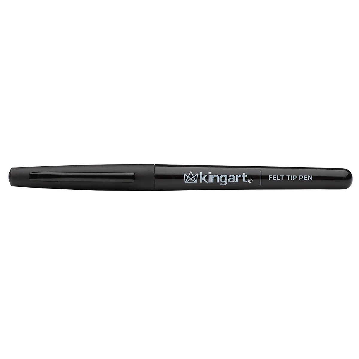 Felt Tip Black Pens 6 pc