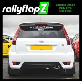 FIESTA ST150 (2002-2008) Inc Zetec S BLACK MUDFLAPS