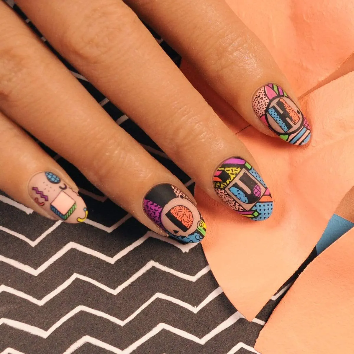 Flashdance (B284) - Pastel Salmon Stamping Polish