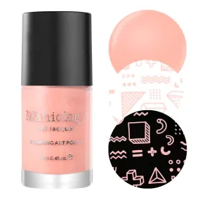 Flashdance (B284) - Pastel Salmon Stamping Polish
