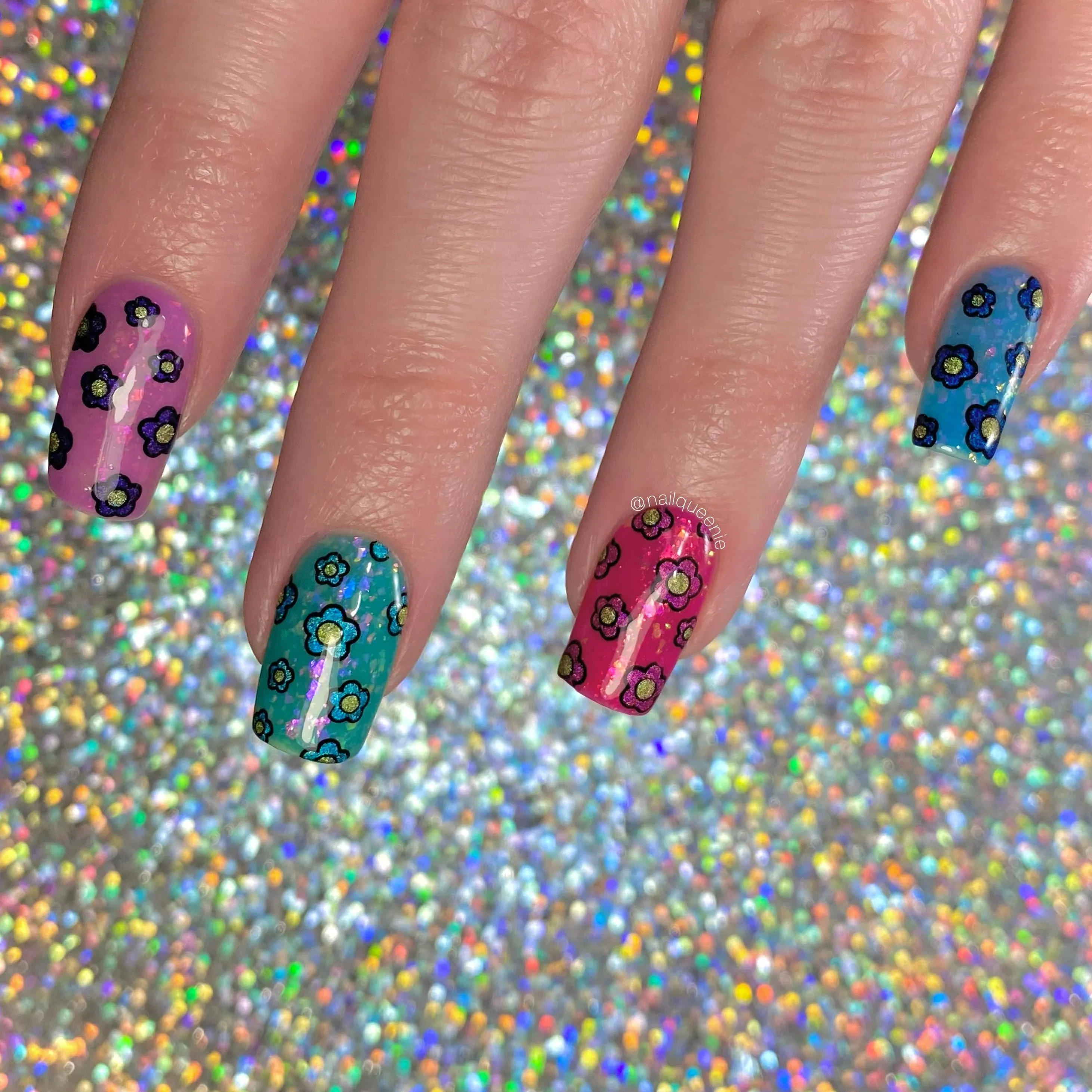 Floral Fever (M332) - Nail Stamping Plate