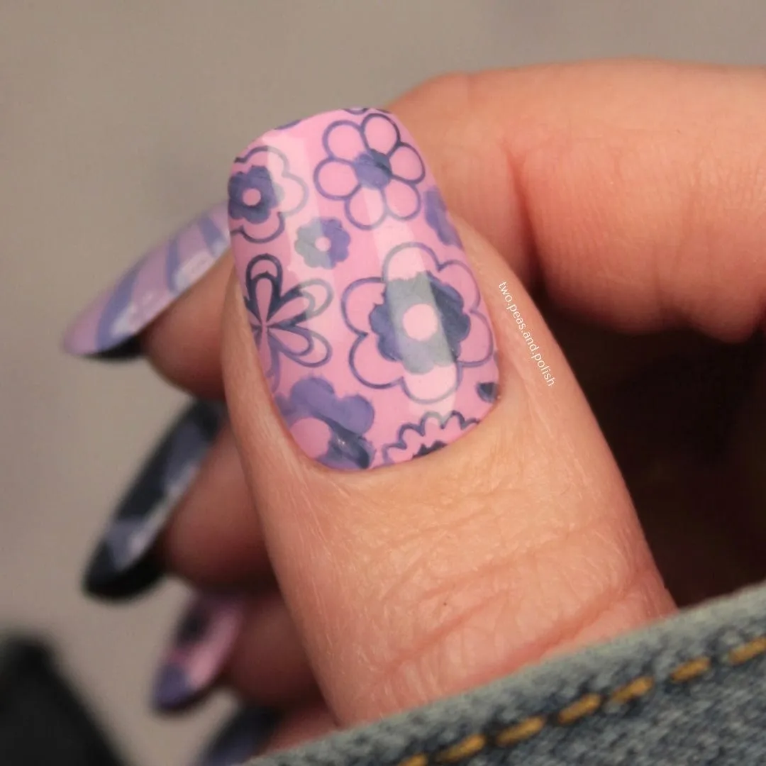 Floral Fever (M332) - Nail Stamping Plate