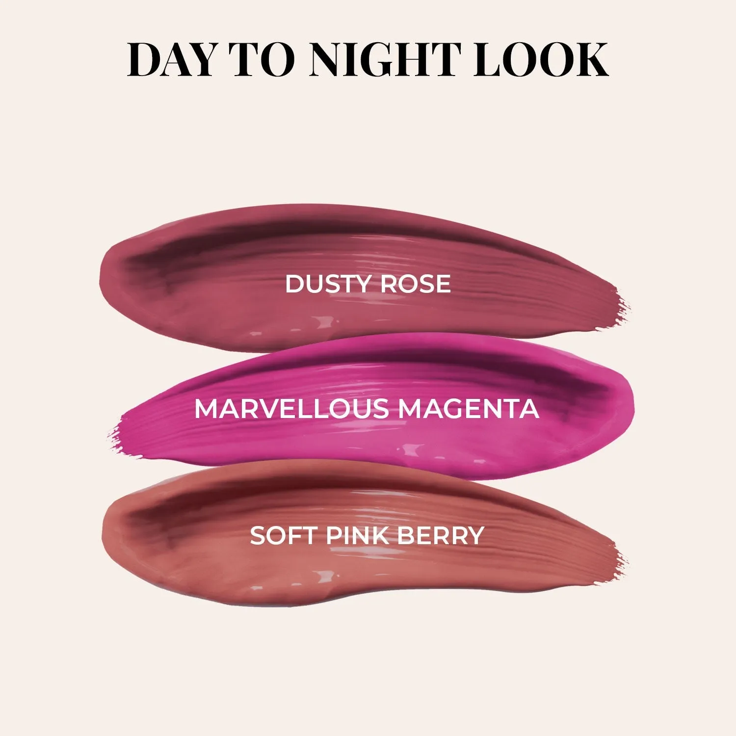 Full-Size Herb Enriched Matte Liquid Lipstick Kit - Set of 3 : 6 ml