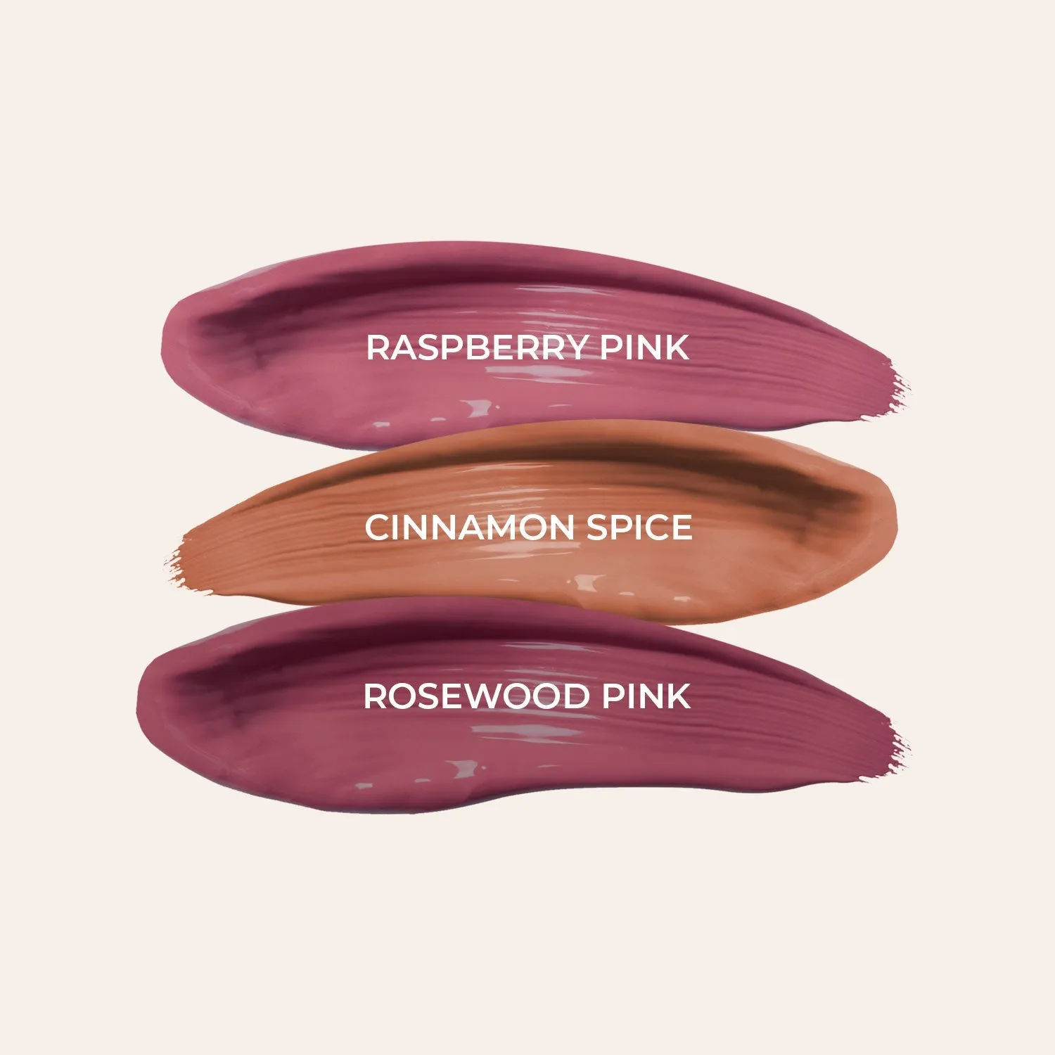 Full-Size Herb Enriched Matte Liquid Lipstick Kit - Set of 3 : 6 ml