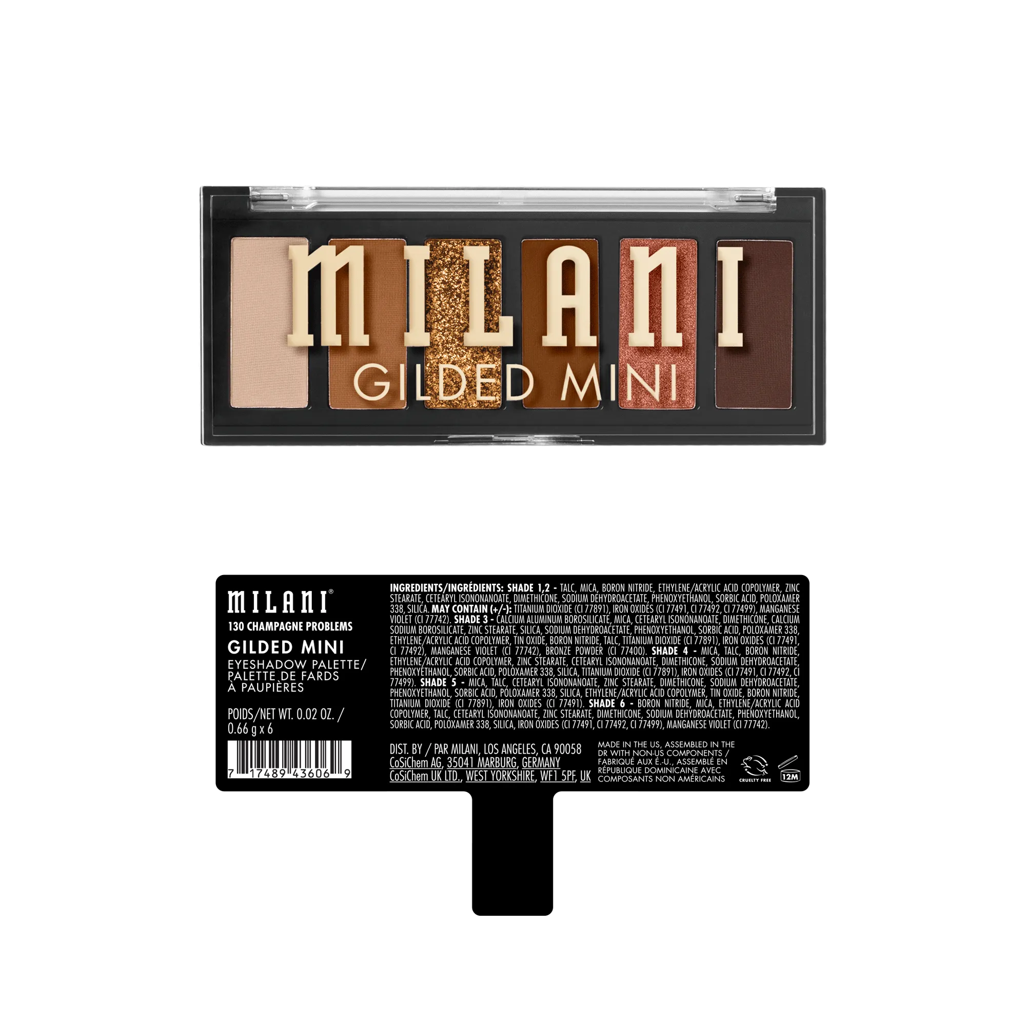 Gilded Mini Eyeshadow Palettes
