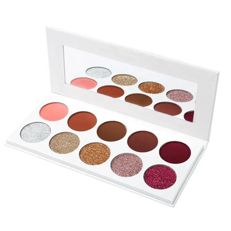 High Quality Color Matte & Glitter Mixed Eyeshadow Palette