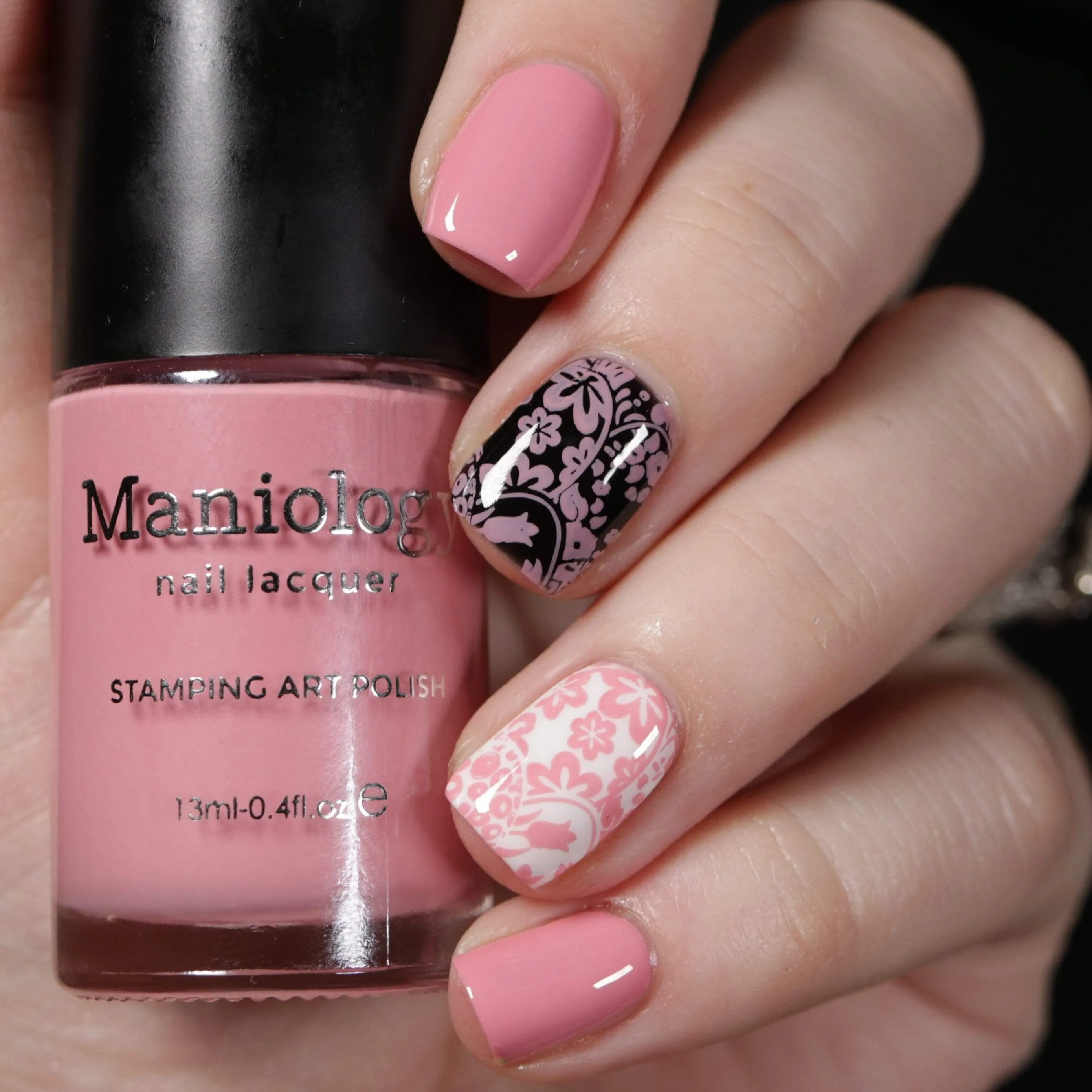 Juicy: Sweet Peach (B376) - Rose Pink Stamping Polish