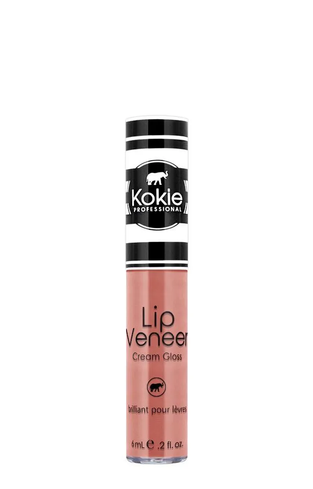 KOKIE COSMETICS - Lip Veneer Cream Lip Gloss Invincible - 0.2 fl. oz. (6 ml)
