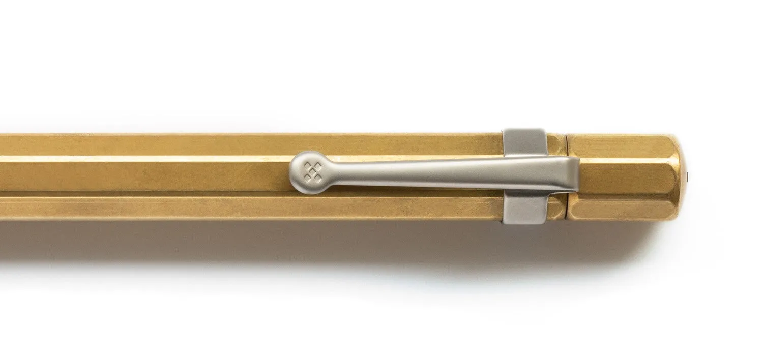 Legendar Octagonal Clip - Matte Chrome