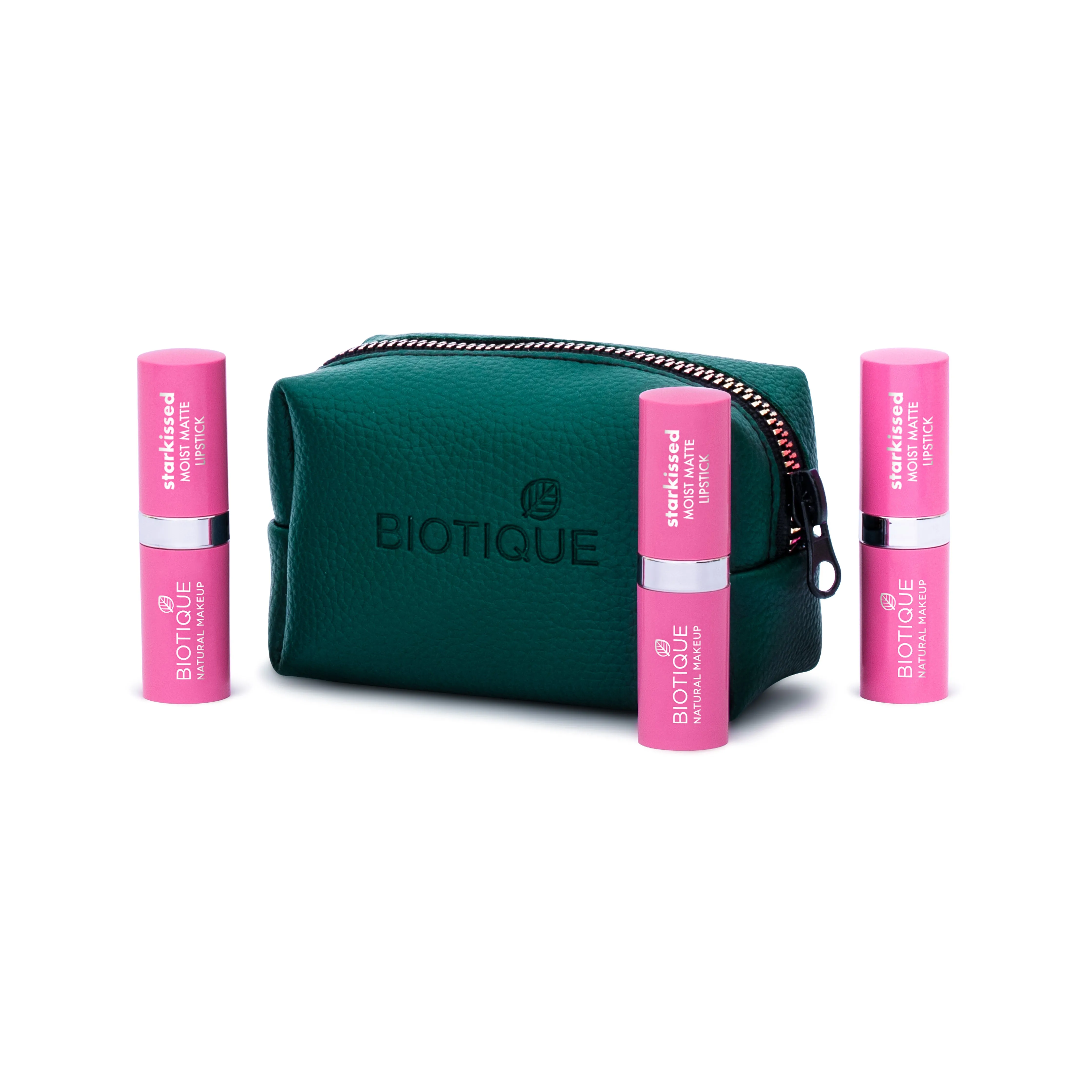 Lipstick Pack of 3: Nude Edition with Lipstick Case