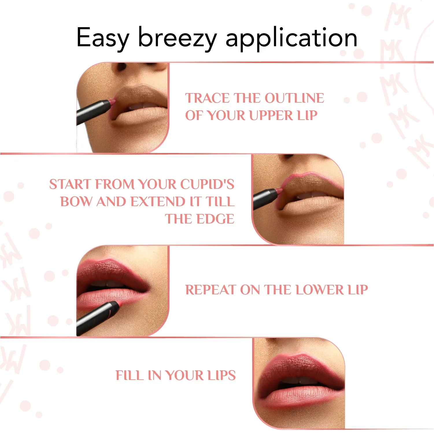 Matte Lip Pencil-H.D Finishing