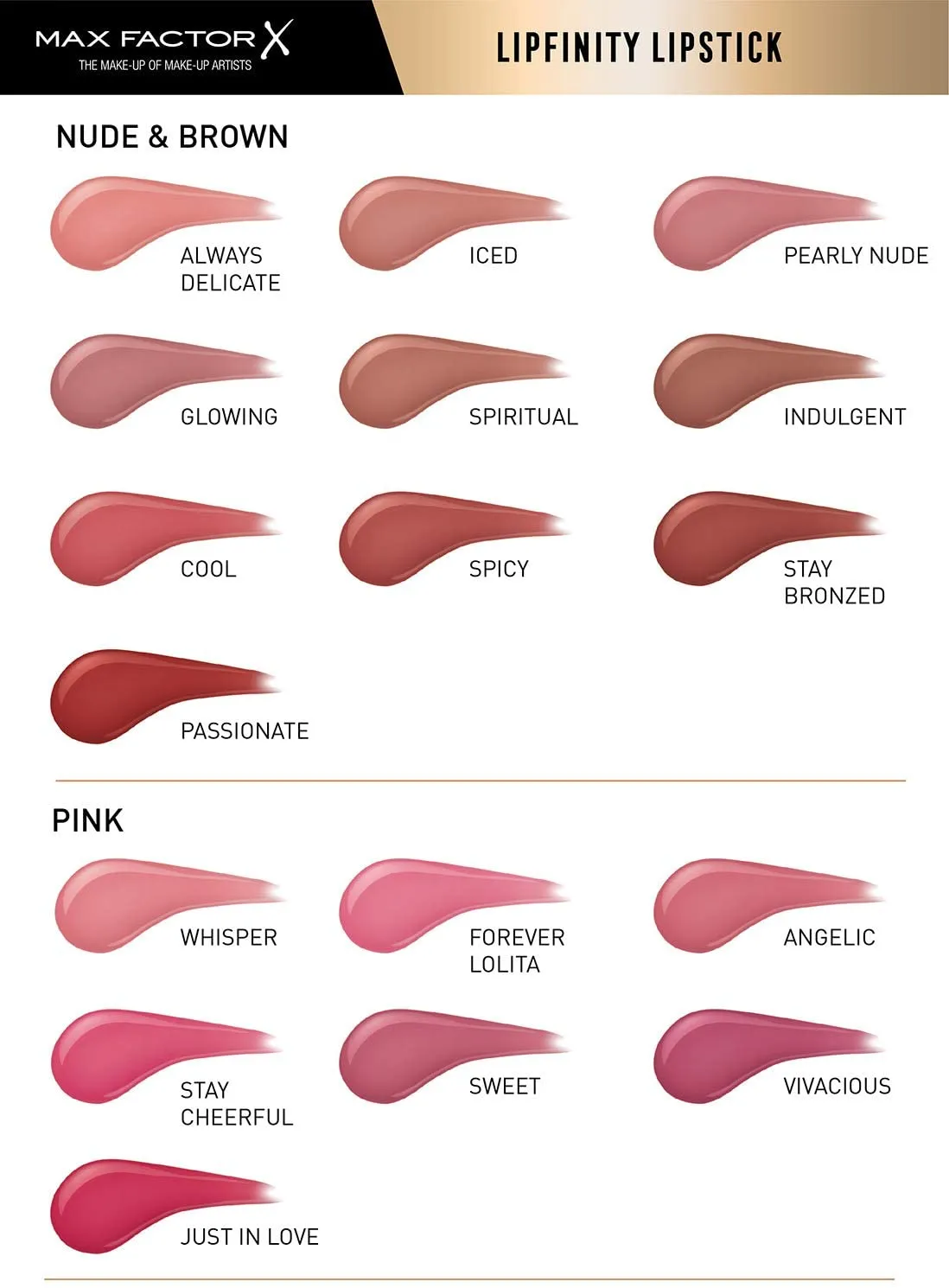 Max Factor Lipfinity Long-Lasting Two Step Lipstick - 108 Frivolous, 4.2g