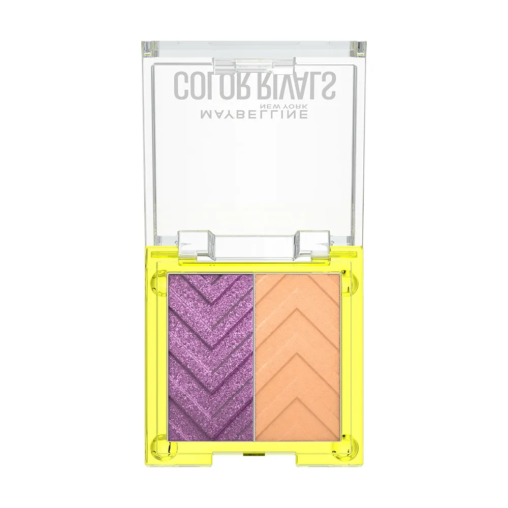 Maybelline Color Rivals Shadow Longwear Duo Eyeshadow Palette: Spontenous x Purposeful , 3g