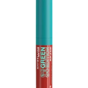 Maybelline Green Edition Balmy Lip Blush Lipstick Organic Vegan 010 Sandalwood, Maybelline New York