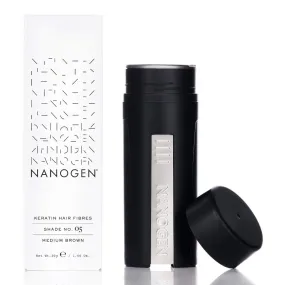 Nanogen Keratin Hair Fibres 30 Grams Shade No. 05 (Medium Brown)