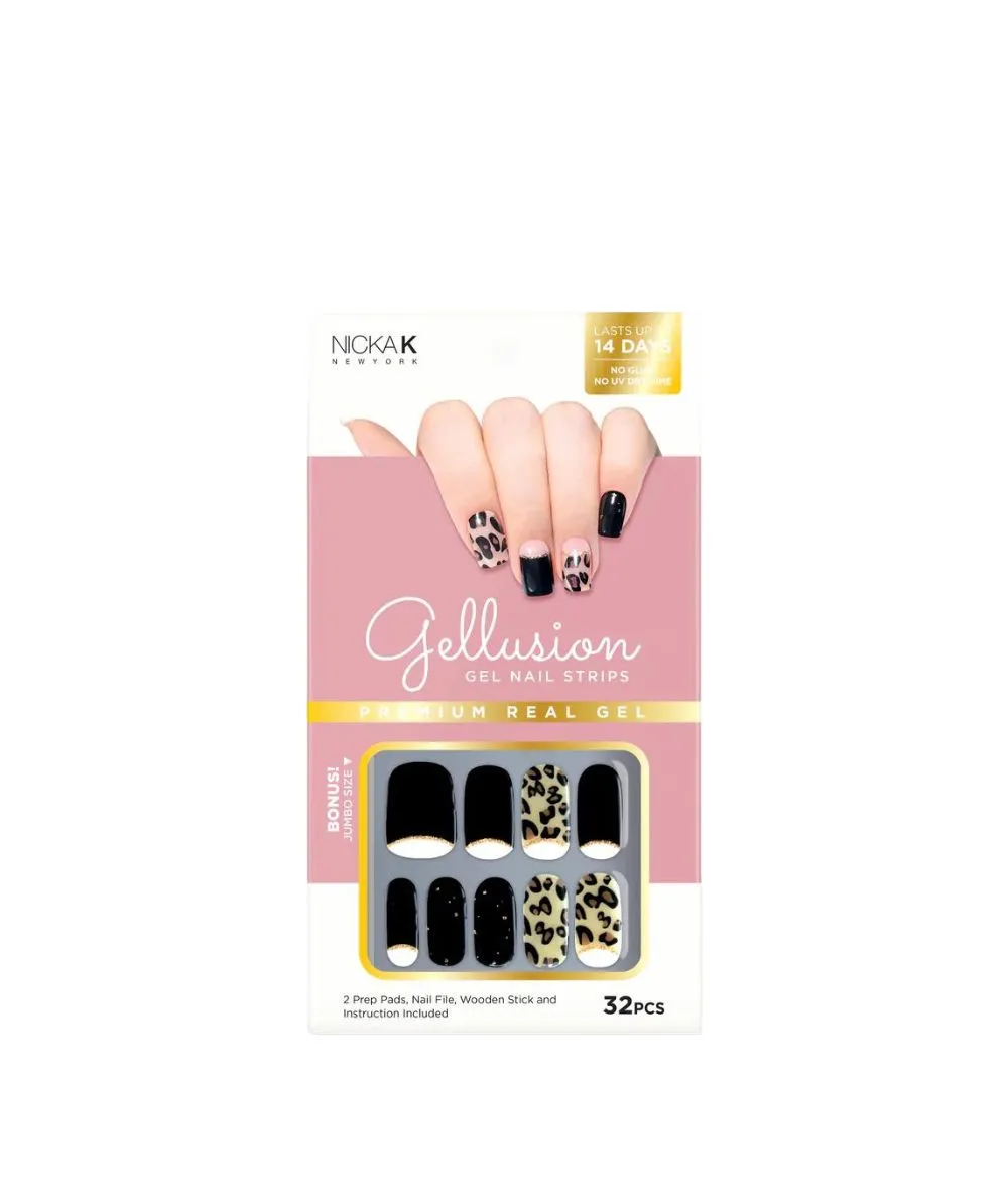 Nicka K Gellusion Gel Nail Strips #NSG003