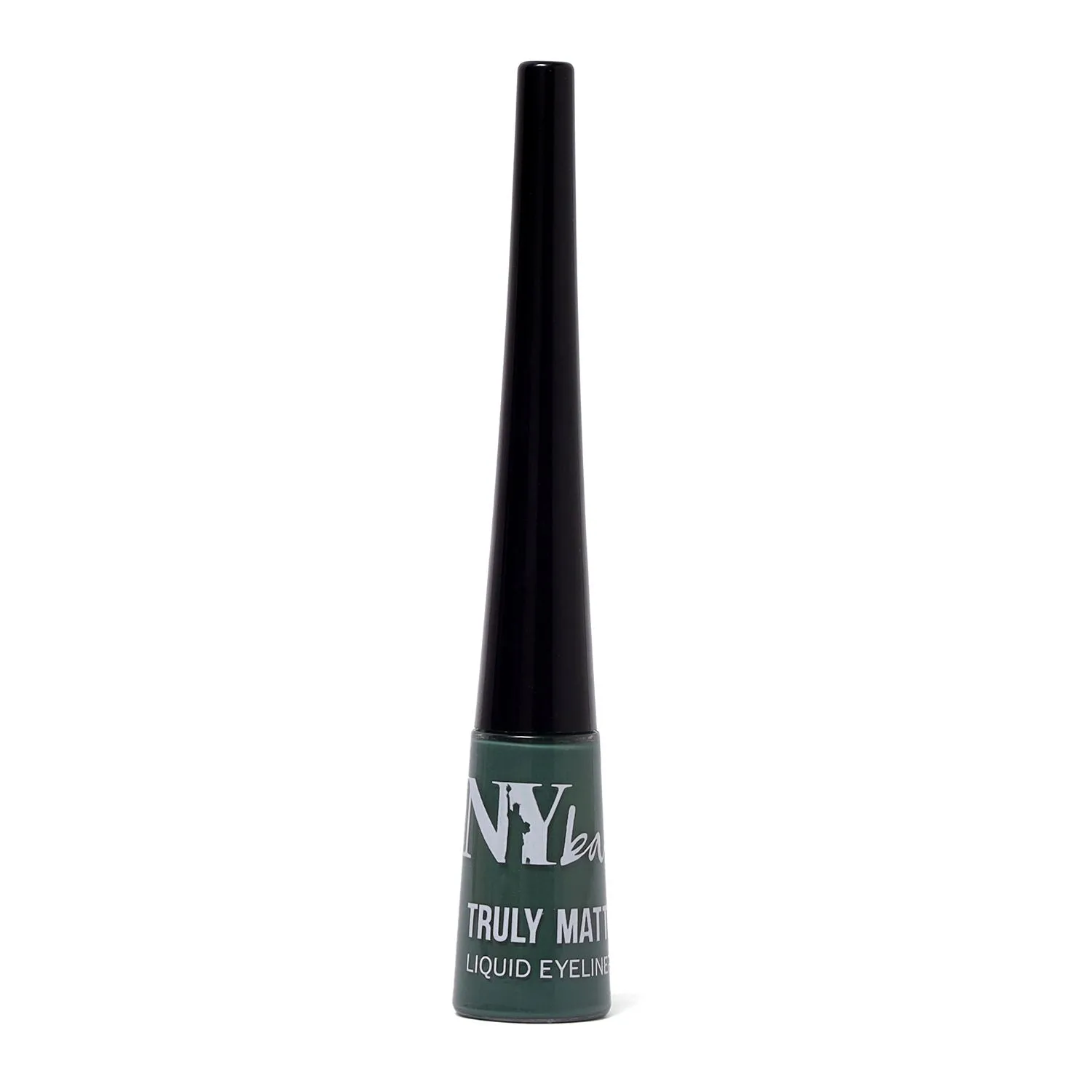 NY Bae Truly Matte Liquid Eyeliner - Glamour Green (4.5 ml) | Matte Finish | Super Pigmented | Long lasting | Quick Drying | Waterproof